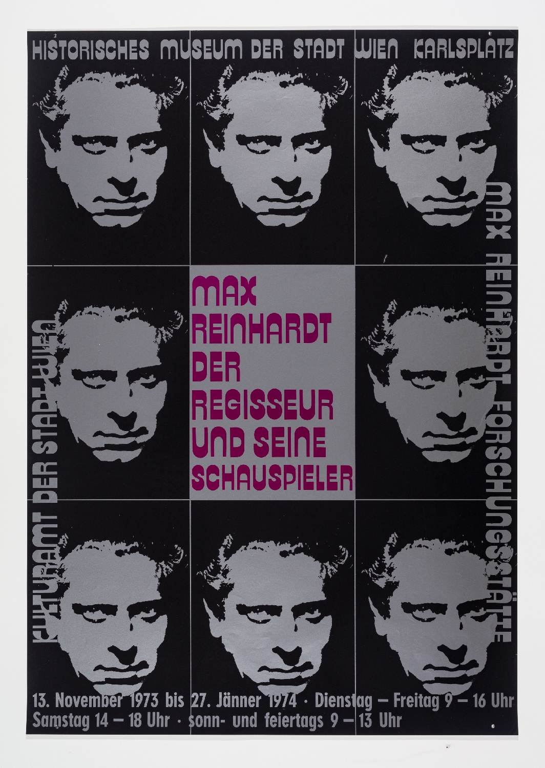 WIEN MUSEUM Max Reinhardt Der Regisseur Und Seine Schauspieler