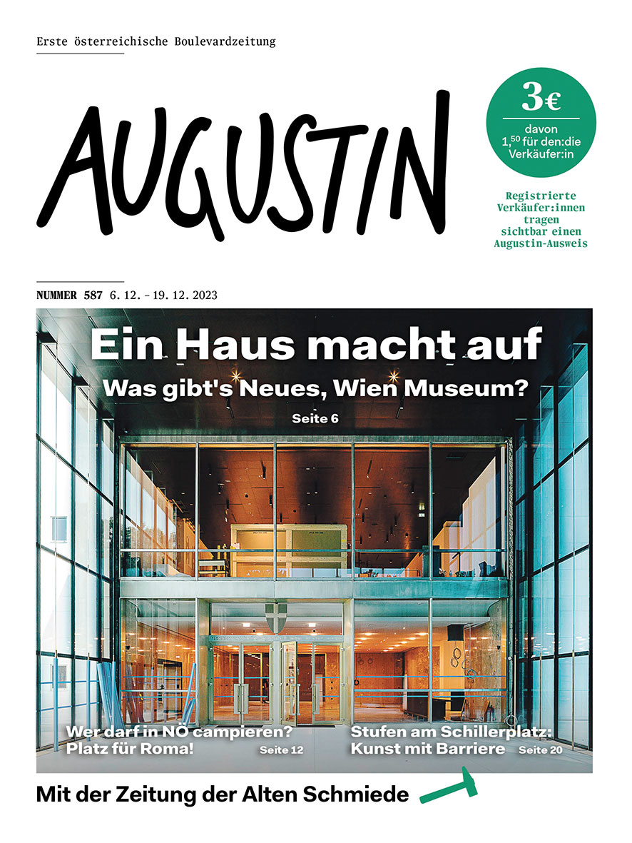 Cover der Zeitung "Augustin"